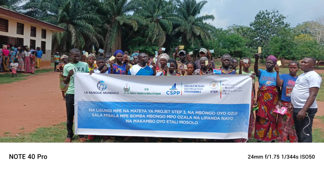 Lancement du projet ZR-FSRDC-SU-475667 dans la Province du Sud Ubangi, Fonds de la Banque Mondiale (Don IDA N&deg; 8440-ZR)